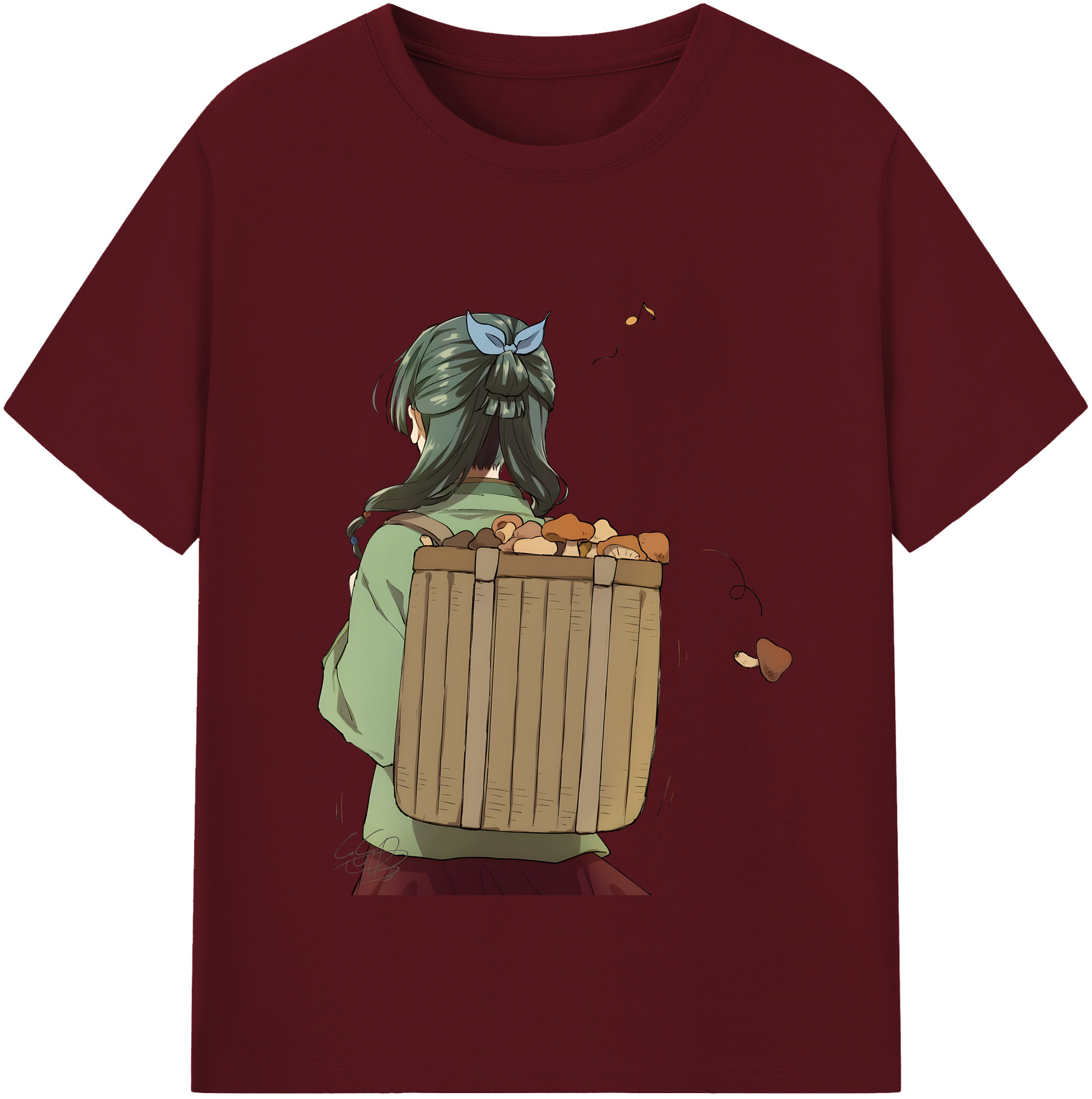 （画像用） 薬屋のひとりごと The Apothecary Diaries 綿100％半袖Tシャツ（フロントプリント）